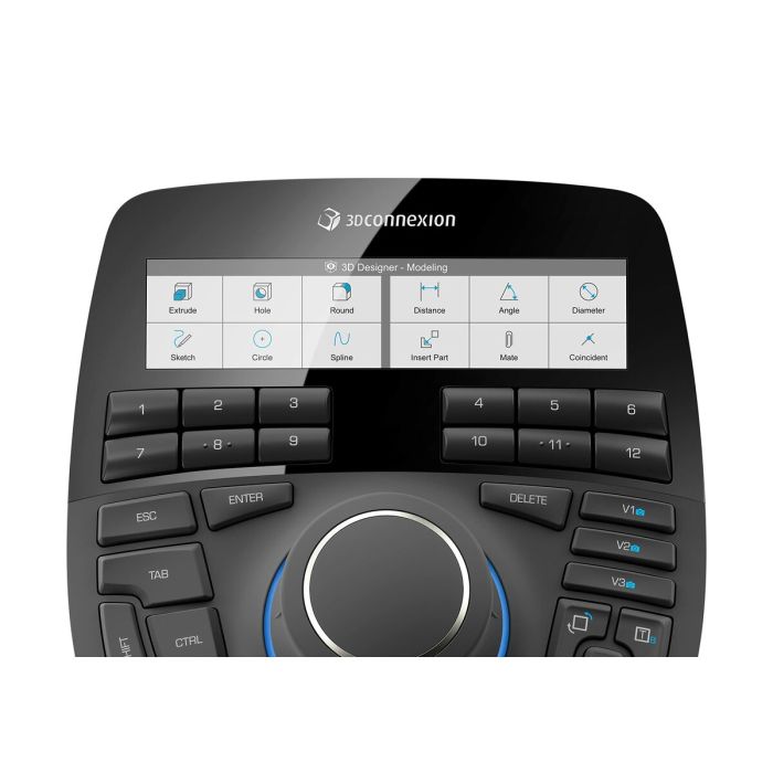 Souris 3Dconnexion SpaceMouse Enterprise 3DX-700056 Noir 3 Souris 3Dconnexion SpaceMouse Enterprise 3DX-700056 Noir 3