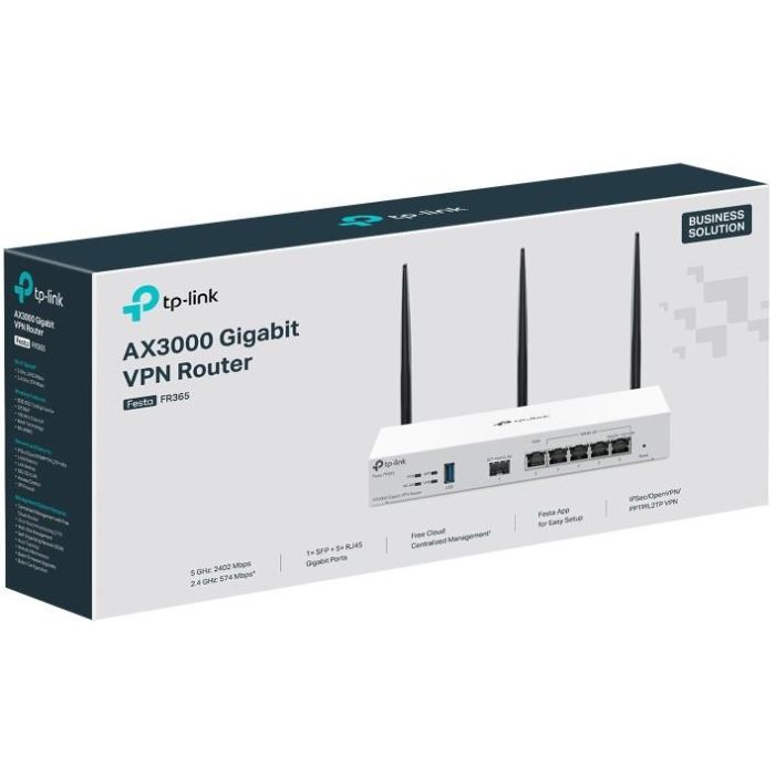 TP-Link WL-Router Festa FR365 Gigabit VPN-Router (AX3000) 5