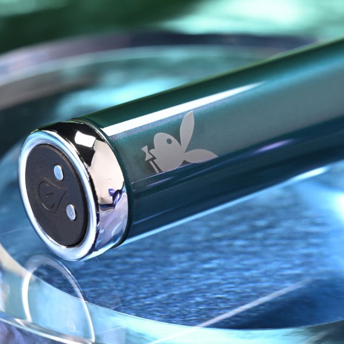 Vibromasseur à boules Playboy Emerald Vert 16 Vibromasseur à boules Playboy Emerald Vert 16