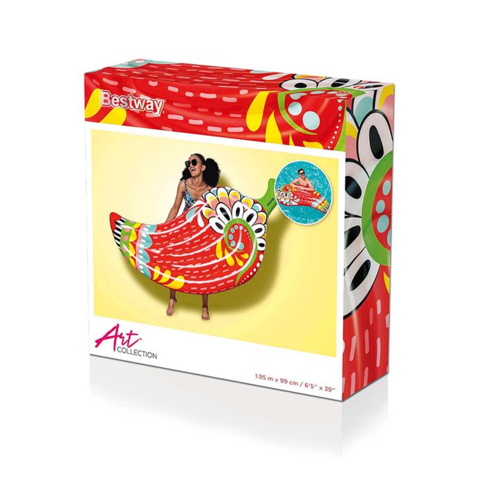 Bestway Matelas Gonflable Piment 195x99 cm Plage et Piscine 43490 2