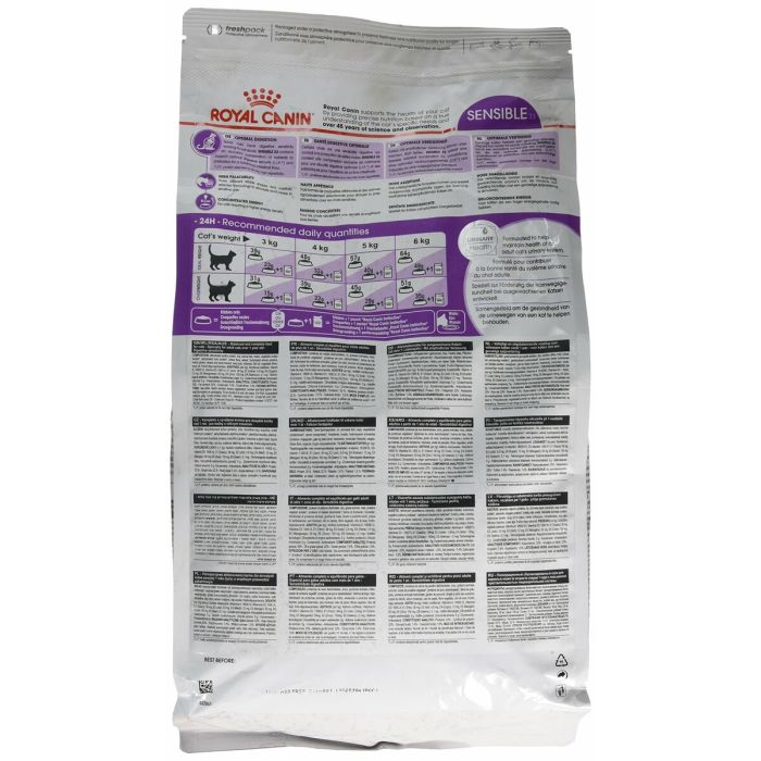Aliments pour chat Royal Canin Sensible 33 Adulte Poulet Riz Oiseaux 4 Kg 1 Aliments pour chat Royal Canin Sensible 33 Adulte Poulet Riz Oiseaux 4 Kg 1