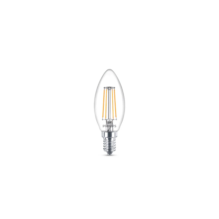 Philips Pack 3 Ampoules LED E14 B35 4.3W 470Lm 2700K PH-8718699763817 1