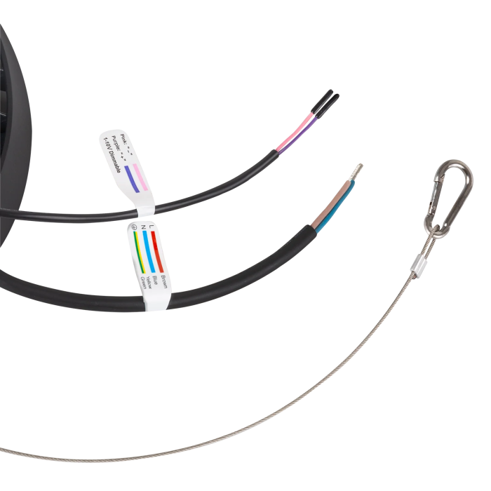 Philips Lumileds Campana LED UFO 200W 36000Lm Driver Dali Regulable Chip Philips 5000K 90º [1916-NS-HB200W-D-CW] 5