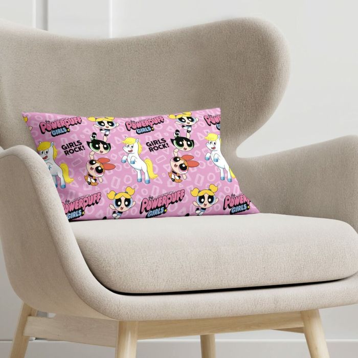 Housse de coussin Powerpuff Girls Powerpuff C Multicouleur Rose 30 x 50 cm 1