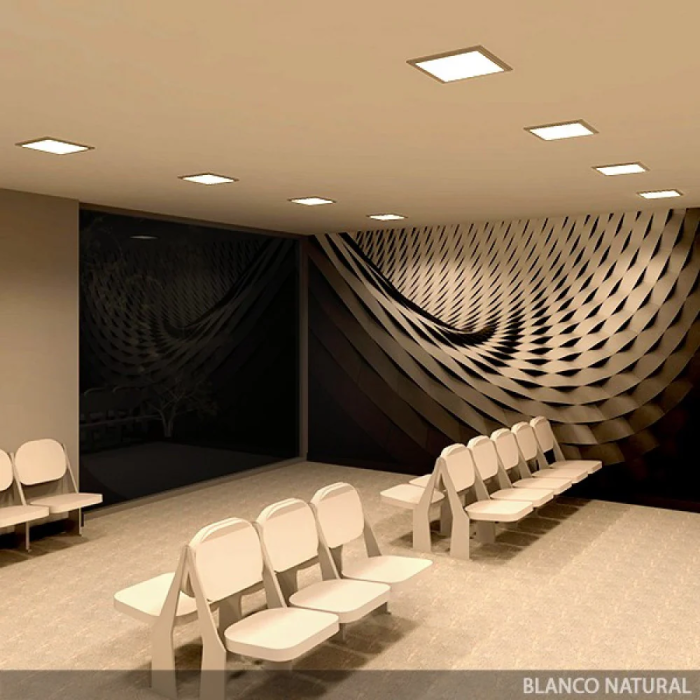 Panel LED Superslim 12W 1000Lm 6000K 30x30Cm 40000H HO-PAN30030012W-CW 5