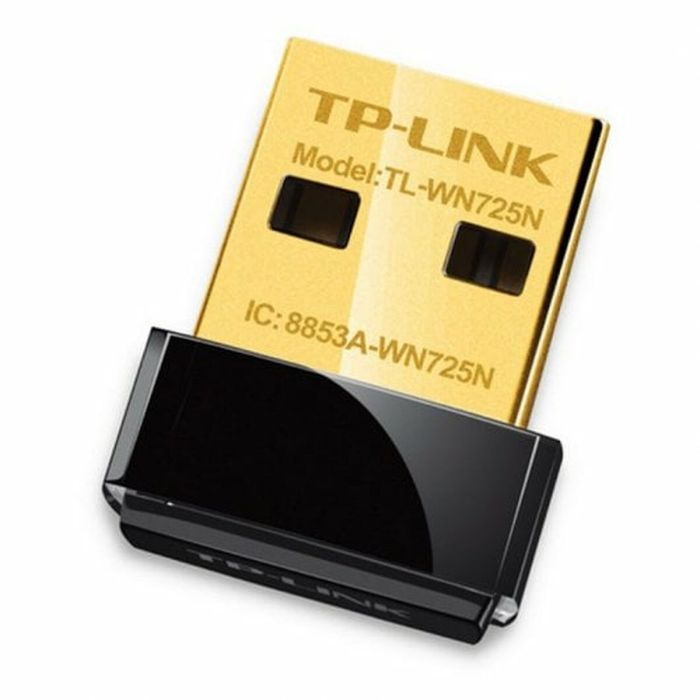 Adapteur réseau TP-Link Nano TL-WN725N Noir 150 Mbit/s 16 Adapteur réseau TP-Link Nano TL-WN725N Noir 150 Mbit/s 16