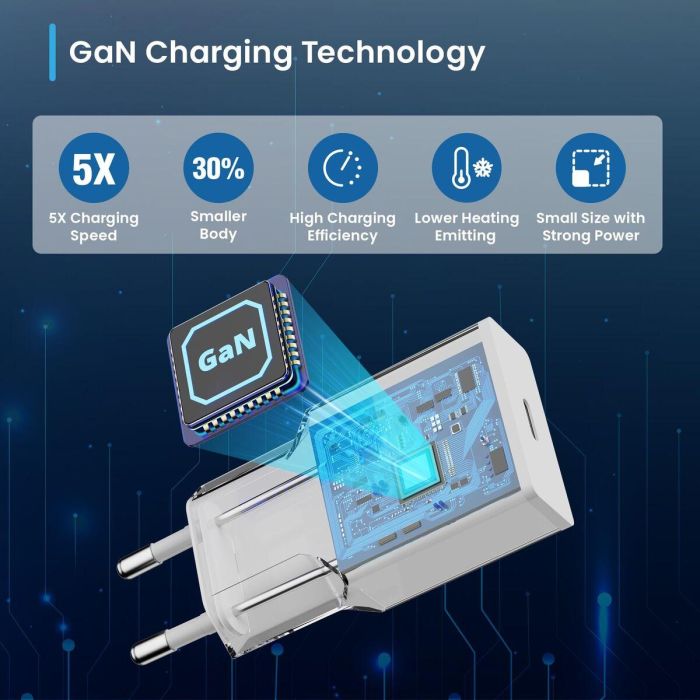 Chargeur mural Ewent EW1310 Blanc 20 W 4