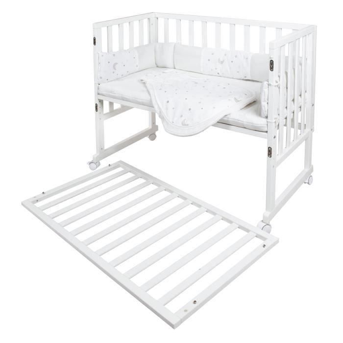 Berceau cododo 3-en-1 - ROBA - SAFE ASLEEP - Equipement 'Sternenzauber' inclus - Blanc 3 Berceau cododo 3-en-1 - ROBA - SAFE ASLEEP - Equipement 'Sternenzauber' inclus - Blanc 3