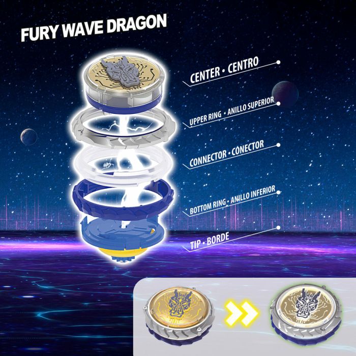 Toupie Infinity Nado (4 Unités) 2 Toupie Infinity Nado (4 Unités) 2