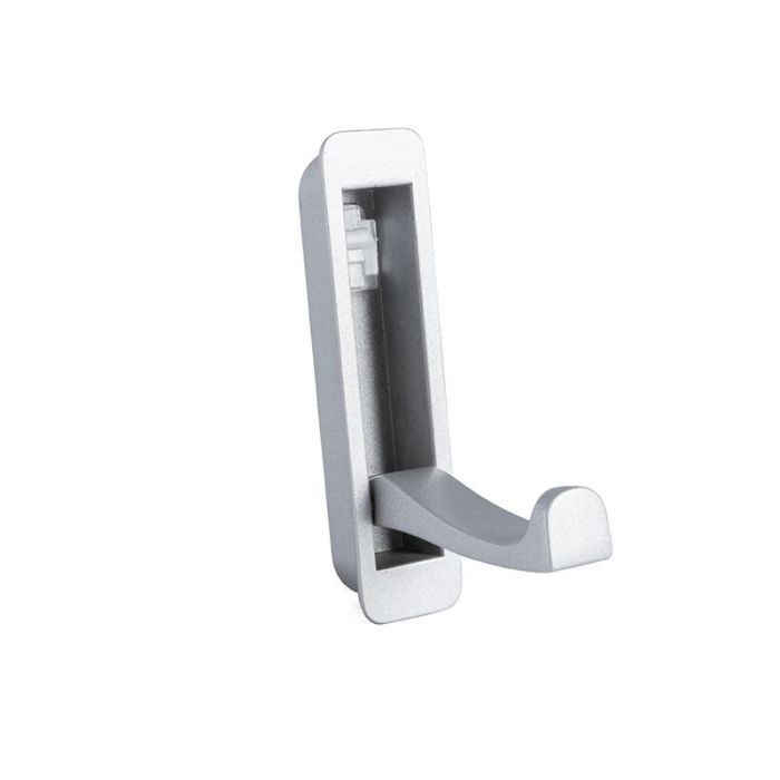 Tirador Zamak Embutir Modelo Lapo Acabado Negro Tipo Instalado Embutir Herrajes Alk 1