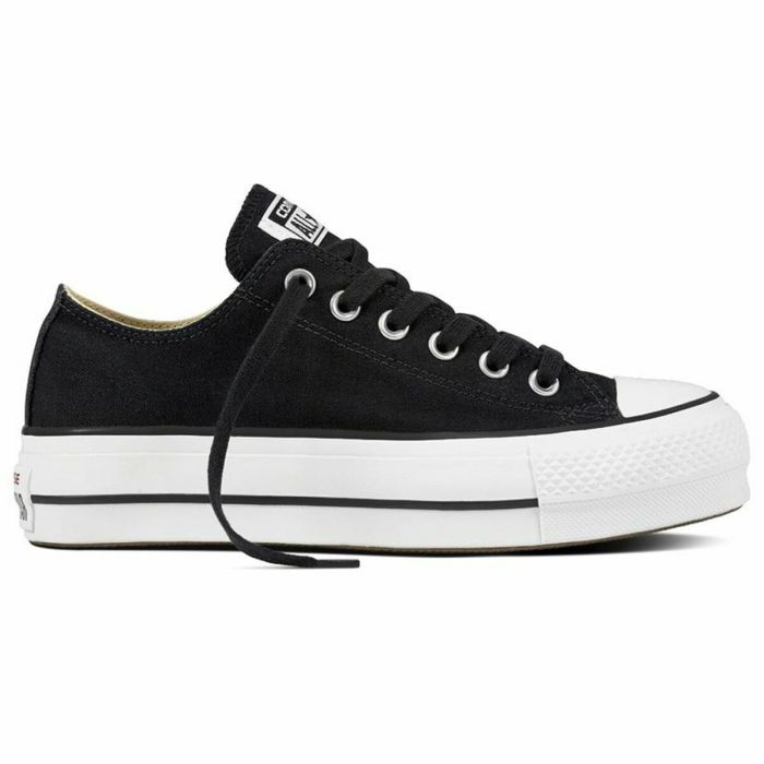 Baskets Casual pour Femme Chuck Taylor All Star Platform Converse Noir (38)