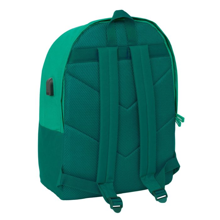 Sac à Dos pour Portable et Tablette avec Sortie USB Real Betis Balompié Vert 4