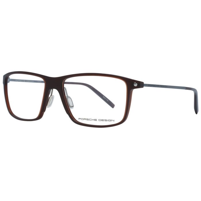 Monture de Lunettes Homme Porsche Design P8336-56E Marron ø 56 mm 3