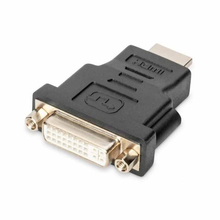Digitus Adaptateur HDMI vers DVI(24+5) Mâle/Femelle Noir Résolution 1920 x 1200 pixels Connectique Nickel