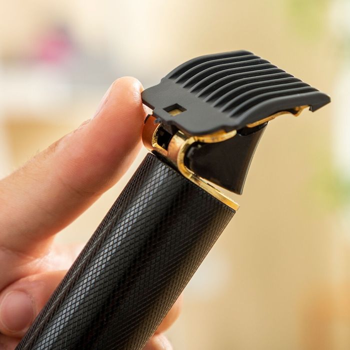 Pack Moule pour Rasage de Barbe Hipster Barber et Tondeuse à Cheveux Professionnelle Rechargeable avec Accessoires InnovaGoods 21 Pack Moule pour Rasage de Barbe Hipster Barber et Tondeuse à Cheveux Professionnelle Rechargeable avec Accessoires InnovaGoods 21