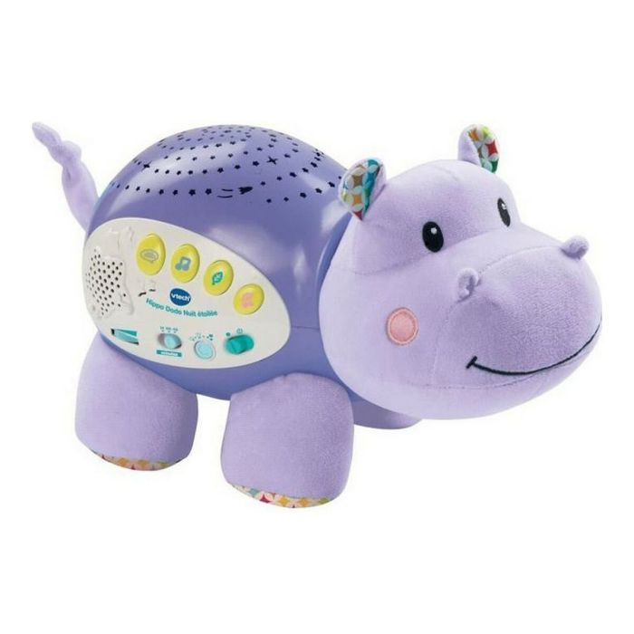 Peluche sonore Vtech Hippo Dodo Starry Night (FR) Violet 3