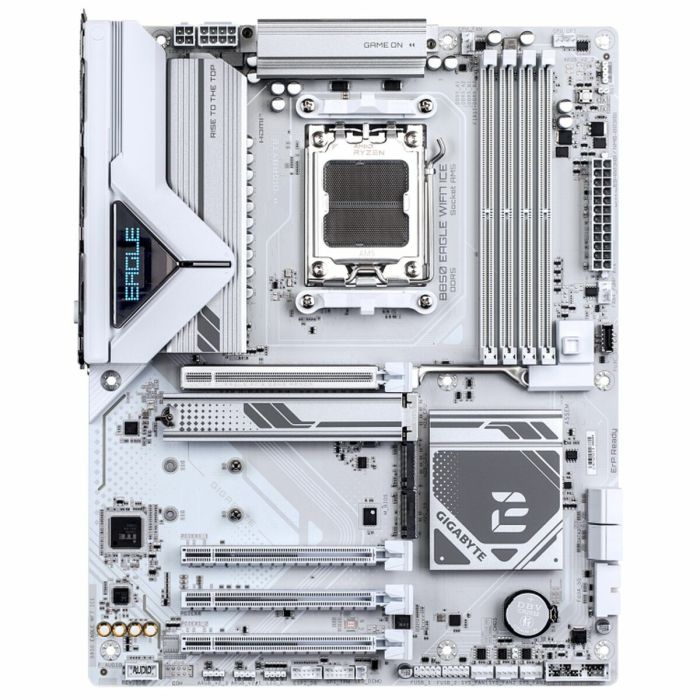 Carte Mère Gigabyte B850 EAGLE WF7 ICE AMD B850 AMD AM5 12
