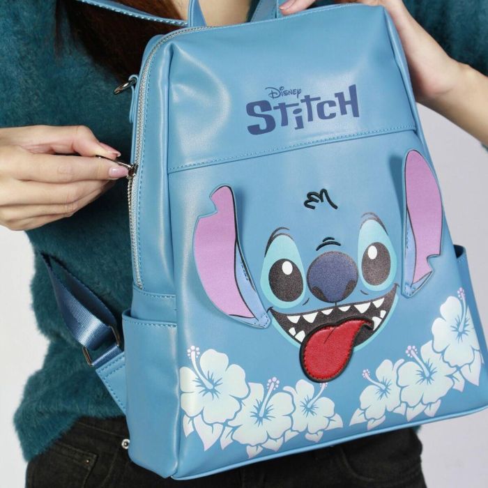 Cartable Lilo & Stitch Bleu 3 Cartable Lilo & Stitch Bleu 3