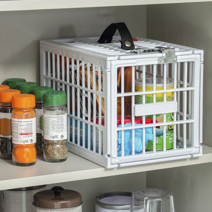Cage de Sécurité pour Réfrigérateurs Food Safe InnovaGoods 5