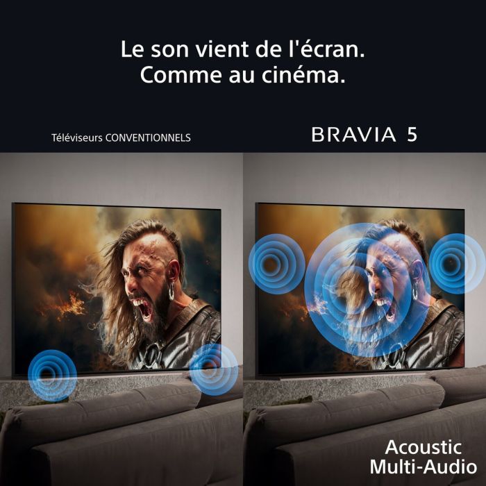 TV intelligente Sony K75XR55BP 17 TV intelligente Sony K75XR55BP 17