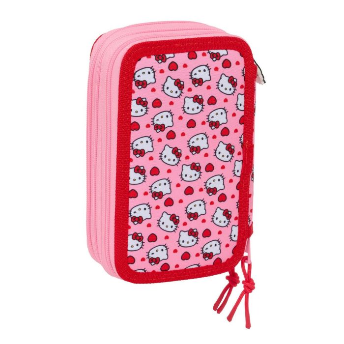 Fourre-tout Hello Kitty Rose 12,5 x 19,5 x 5,5 cm 37 Pièces 1