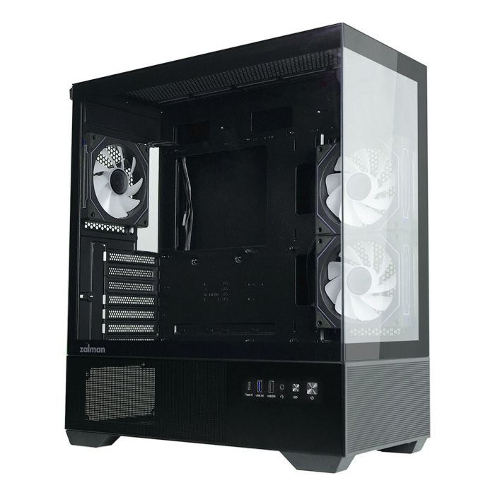 Boîtier ATX semi-tour Zalman CHRONIX Noir 2