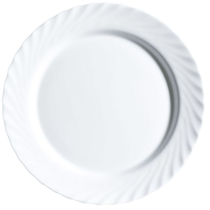 Plat à Gratin Luminarc Trianon Blanc verre (32,5 cm) (4 Unités) 1