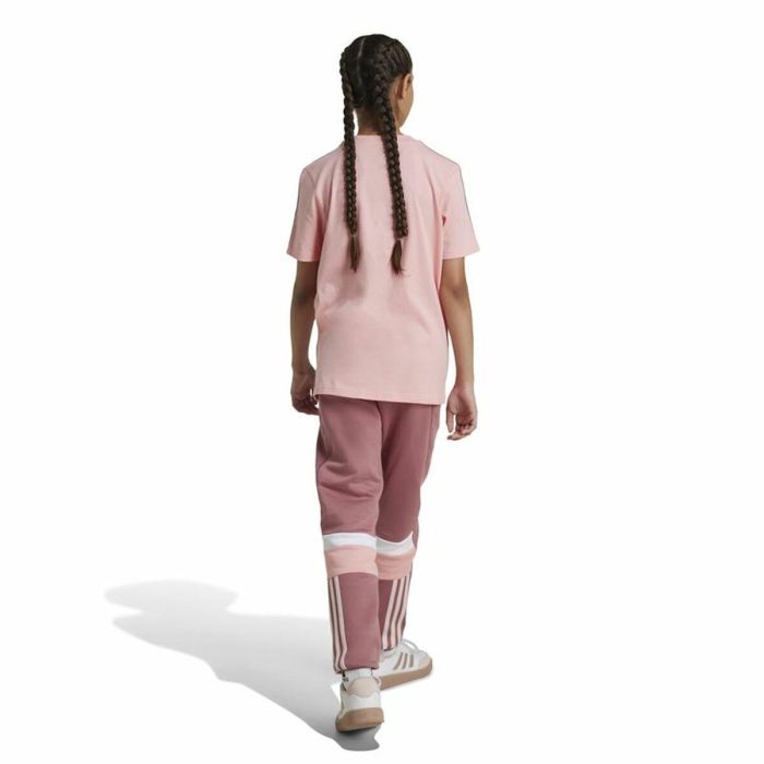 Pantalon de sport long Adidas Tiberio 3-Stripes Colorblock Rose 3 Pantalon de sport long Adidas Tiberio 3-Stripes Colorblock Rose 3