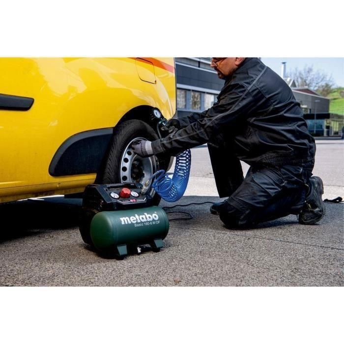 Compresseur - METABO - Basic 160-6 W OF - 6 Litres - 900 W - 8 bar 1