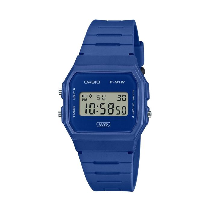 Montre Homme Casio F-91WB-2A1EF (Ø 35 mm) 0 Montre Homme Casio F-91WB-2A1EF (Ø 35 mm) 0