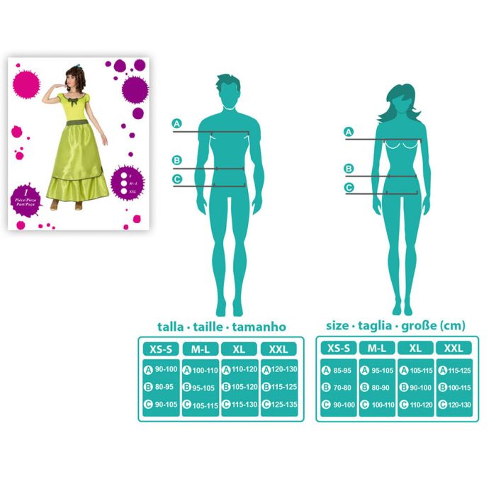 Déguisement pour Adultes 3963 Dame du Sud 6