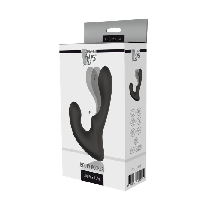 Vibromasseur anal Dream Toys Essentials Booty Noir 1 Vibromasseur anal Dream Toys Essentials Booty Noir 1