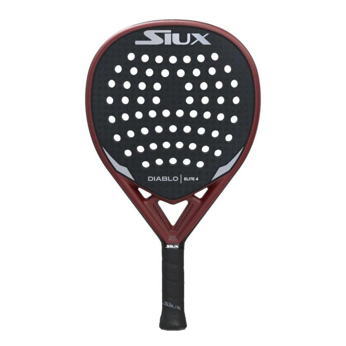 Raquette de Padel Siux Diablo Elite 4 Rouge Carbone EVA 1