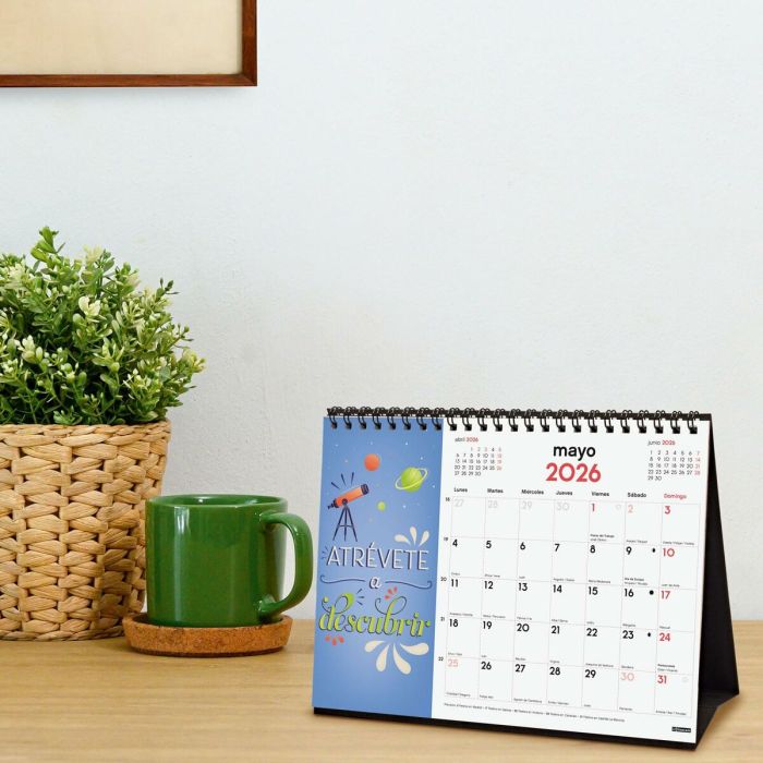 Calendrier de bureau Finocam Multicouleur Papier 21 x 15 cm 2