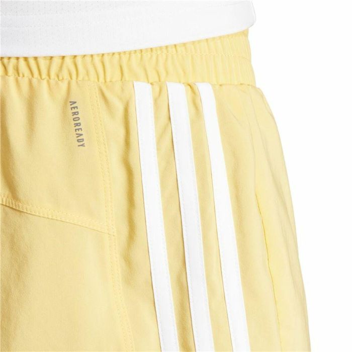 Short de Sport Adidas Essentials Pacer Wvn High Jaune 1 Short de Sport Adidas Essentials Pacer Wvn High Jaune 1