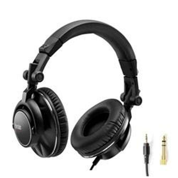 Hercules HDP DJ60 Casque DJ Son Haute Performance Isolation Optimale Pliable Noir Câble 3m HER3362934745912