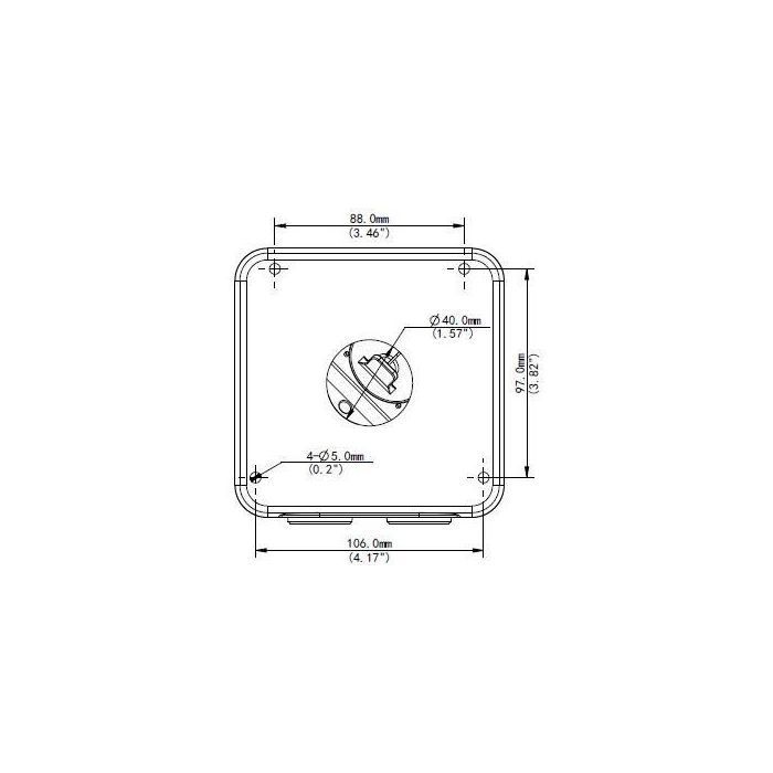 ALLNET Junctionbox/Montagebox for ALL-CAM2496-LEFN 3