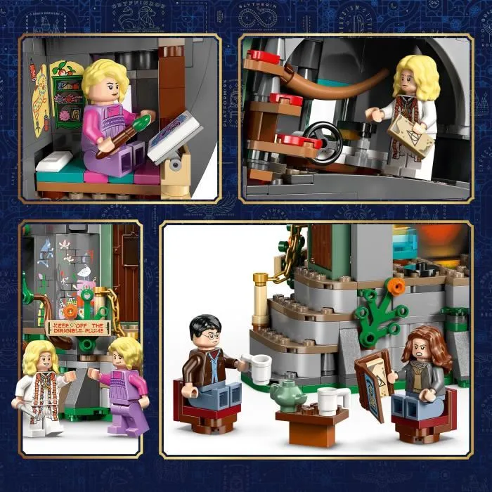 Lego Harry Potter 76467 La Maison de Luna Lovegood, Set de Construction avec 5 Minifigurines, Jouet pour Enfants de 10 ans et plus