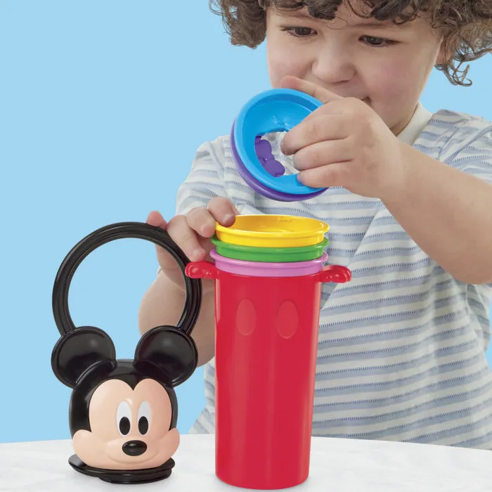 Play-Doh Empil' Formes Coffret de Pâte à Modeler Disney Junior Mickey, Jouet Créatif Loisirs Enfants Dès 2 Ans Play-Doh Empil' Formes Coffret de Pâte à Modeler Disney Junior Mickey, Jouet Créatif Loisirs Enfants Dès 2 Ans