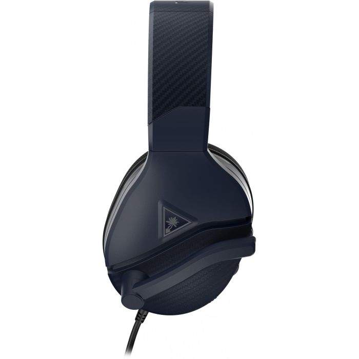 Turtle Beach Recon 200 Gen 2 - Casque Gaming Filaire Circum-Aural avec Microphone Désactivable - Noir et Bleu Nuit