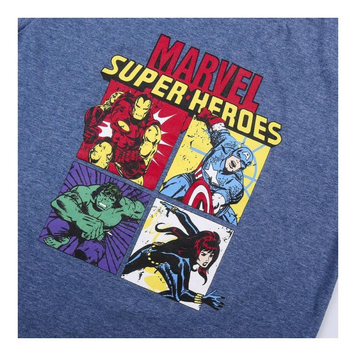 Ensemble de Vêtements Marvel Bleu foncé 2 Ensemble de Vêtements Marvel Bleu foncé 2