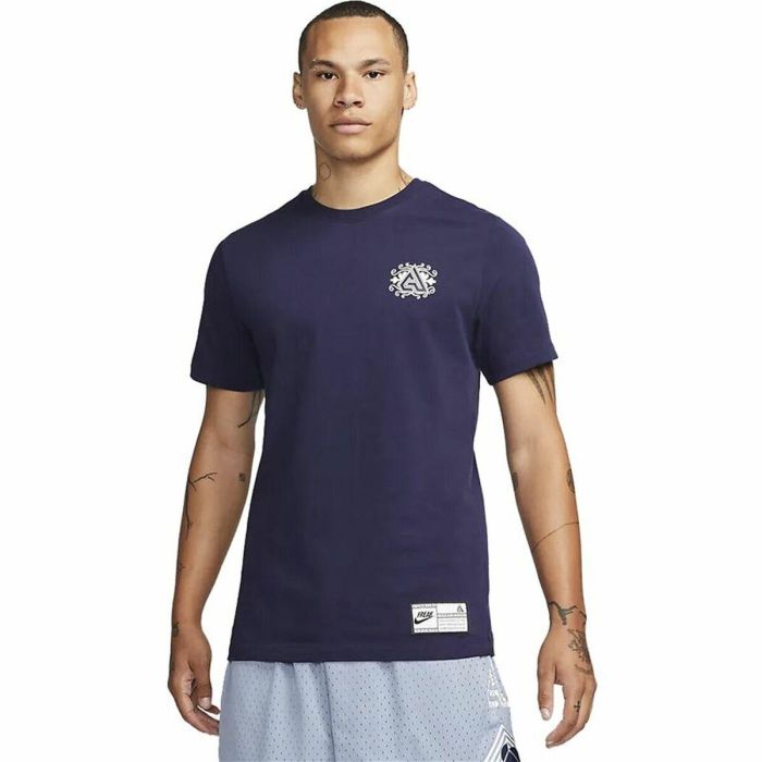 t-shirt de basket Nike Gianni Bleu foncé 5