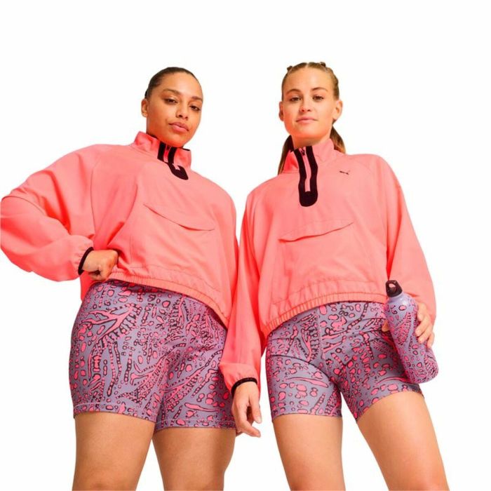 Sweat sans capuche femme Puma Hypernatural Woven 1/2 Zip 2