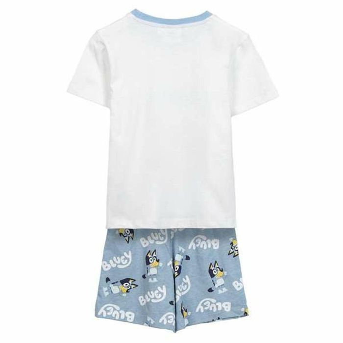 Pyjama Enfant Bluey Blanc S 4 Pyjama Enfant Bluey Blanc S 4