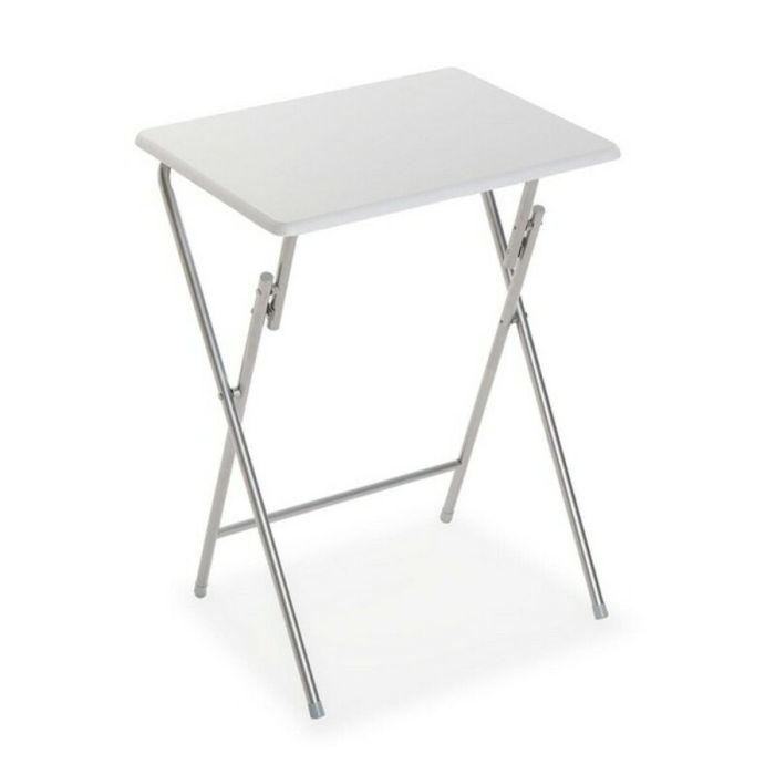 Table Piable Versa Blanc Métal Bois MDF (37,5 x 65,5 x 47,5 cm) 0 Table Piable Versa Blanc Métal Bois MDF (37,5 x 65,5 x 47,5 cm) 0