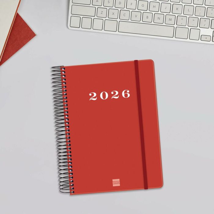 Agenda Finocam MY Rouge A5 15,5 x 21,2 cm 2026 5