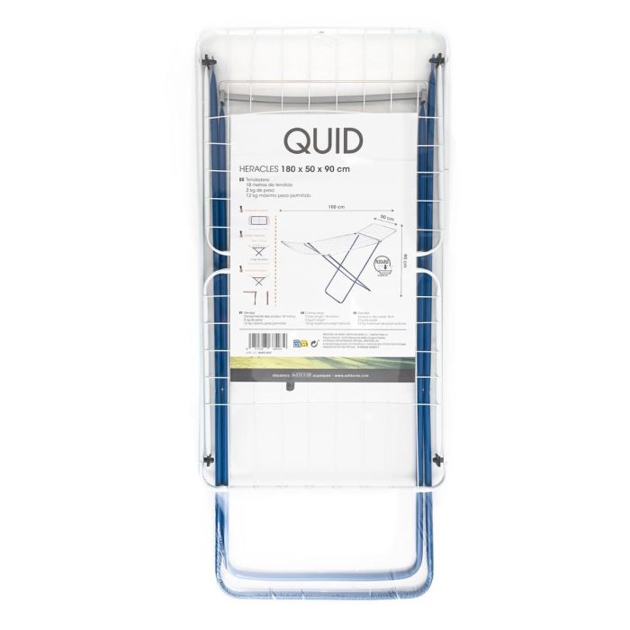 Tendedero Acero Pintado Heracles Quid 167x55x96 cm-18M (8 Unidades) 3