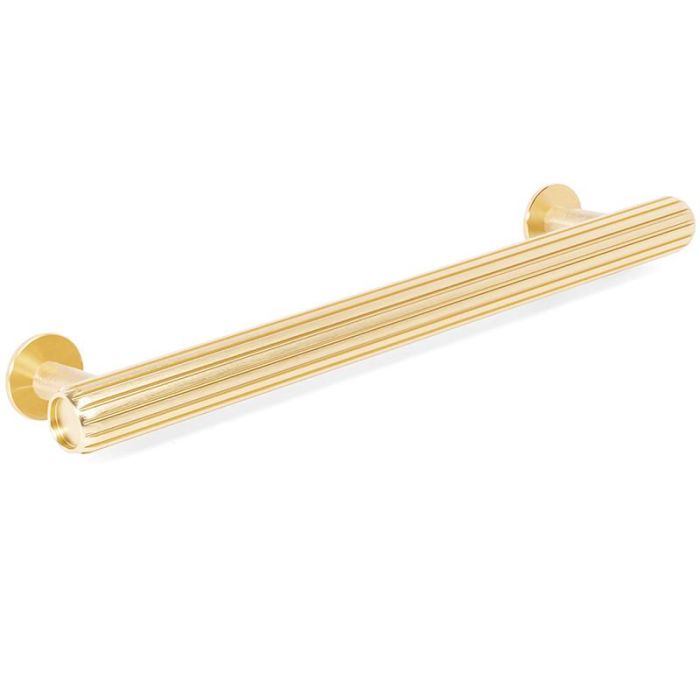 Tirador Aluminio Modelo Rille T 55X38 Acabado Efecto Inox, Laton Oscuro Cepillado, Negro Cepillado Acabado Efecto Inox Dist. Agujero Dist. 160Mm. Viefe 2