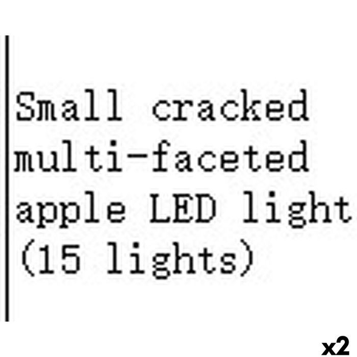 Décoration lumineuse Home ESPRIT Verre Shabby Chic 12 x 12 x 17 cm (2 Unités) 5