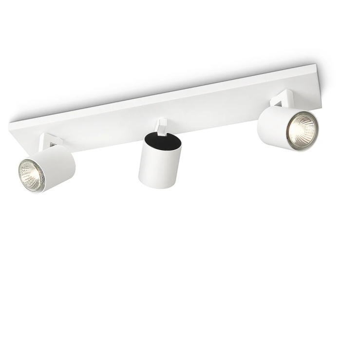Philips Applique "Runner" PH-8718291487838 Blanc 3 x GU10 Sans Ampoule 1 Philips Applique "Runner" PH-8718291487838 Blanc 3 x GU10 Sans Ampoule 1